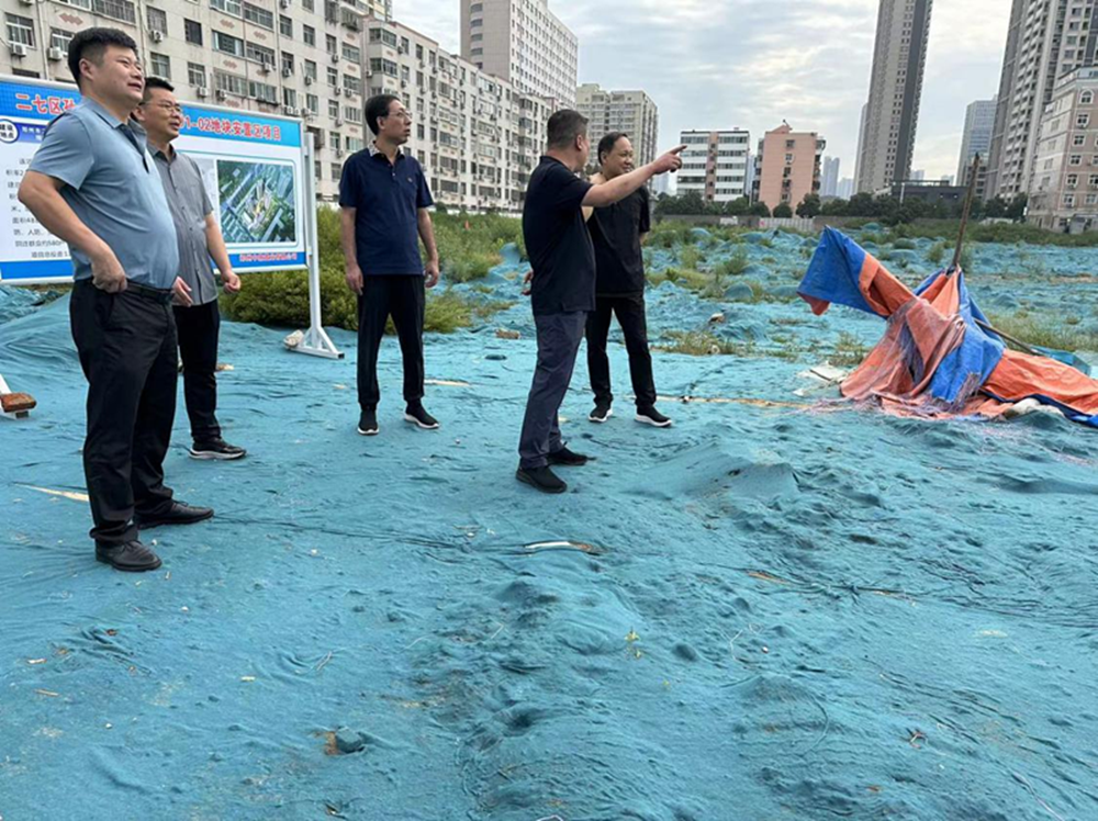 LEYU.COM-乐鱼（中国）
党委委员、副总经理张岩到侯寨新镇区安置区调研项目建设工作