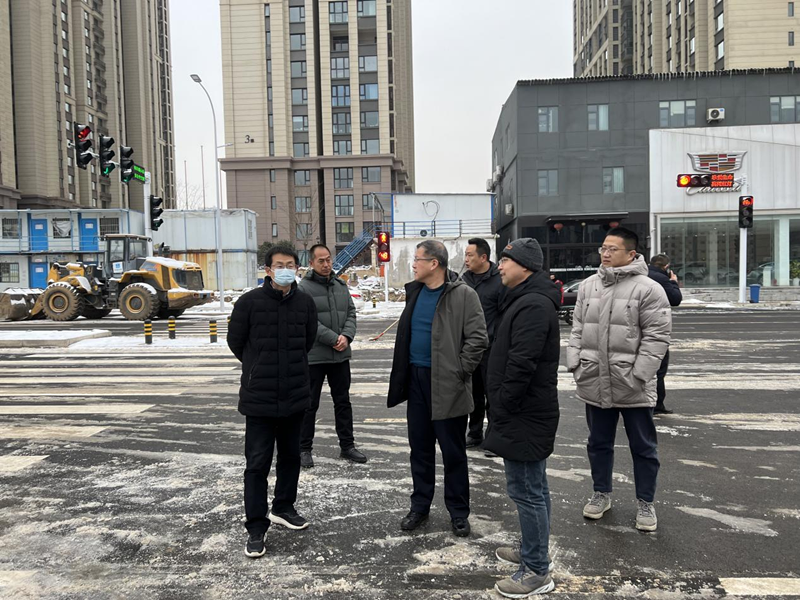 LEYU.COM-乐鱼（中国）
总经理助理黄志澎到市政道路项目检查指导工作
